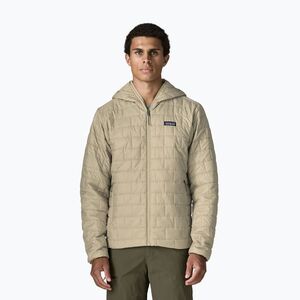 Férfi bélelt kabát Patagonia Nano Puff Hoody weathered stone (Nano Puff Hoody 84223) kép