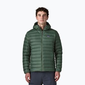 Férfi pehelykabát Patagonia Down Sweater Hoody treeline green (Down Sweater Hoody 84702) kép