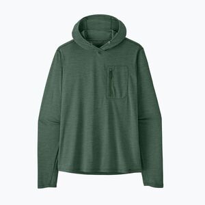 Férfi pulóver Patagonia Cap Cool Sun Hoody Canopy Green - Light Canopy Green X-Dye (Capilene Cool Sun Hoody 44800) kép