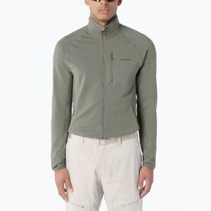 Férfi trekking pulóver Salomon Essential Lightwarm Full Zip castor gray (Essential Lightwarm Full Zip LC3052000) kép