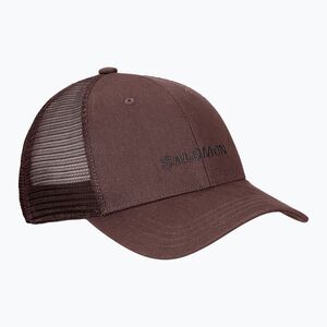 Ellenzős sapka Salomon Logo Trucker coffee bean (Logo Trucker LC3024100) kép