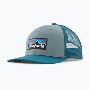 Ellenzős sapka Patagonia P-6 Logo Trucker Hat blue sage (P-6 Logo Trucker 38289) kép