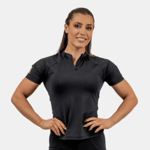 NEBBIA Intense Ultimate női póló Black/Gold kép