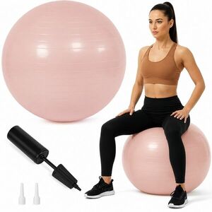 ActiGet Fitness Labda pumpával 65cm - Rózsaszín kép