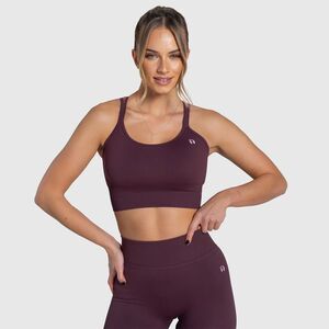 Női sportmelltartó Iron Aesthetics Ultimate, plum kép