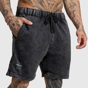 Férfi rövidnadrág Iron Aesthetics X Washed, fekete kép