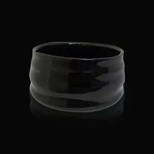 M Matcha Chawan kerámia teáscsésze - Fekete kép