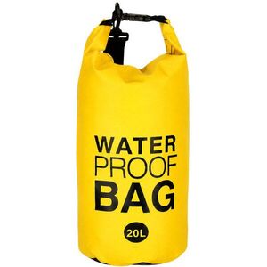 RealG RC-K-2396 vízálló táska 20 l, sárga kép