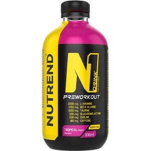 Nutrend N1 Drink 330 ml, trópusi gyümölcs kép
