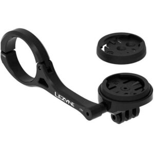 Lezyne Garmin/Wahoo Gps Forward Mount With Gopro / Black kép