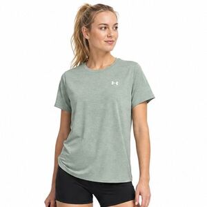 Női rövid ujjú edzőpóló UNDER ARMOUR Tech SSC- Twist-GRN kép