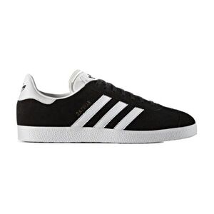 Férfi utcai cipő ADIDAS ORIGINALS Gazelle M core black white gold met kép