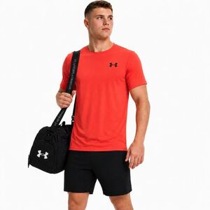 Férfi rövid ujjú edzőpóló UNDER ARMOUR Vanish Seamless SS-RED kép