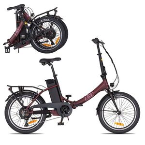 Összecsukható elektromos kerékpár inSPORTline ISL Felior 468 Wh 20" - 2026, LOGAN fékek, Kenda abroncsok, Bafang H405 motor, 100 km-es hatótávolság kép