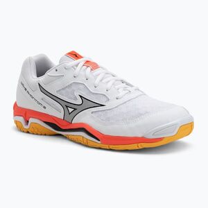 Mizuno Wave Phantom 3 kézilabda cipő fehér/tüzes korall 2/citrus (Wave Phantom 3 X1GA2260982) kép