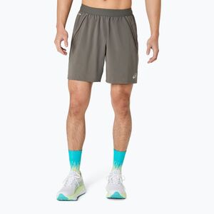 Férfi futónadrág Asics Road 2-N-1 7In Short Truffle Grey (Road 2N1 7IN 2011D246-020) kép
