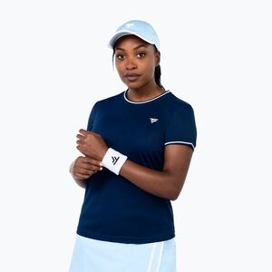 Női teniszpóló Tecnifibre Team Tech marine (Team Tech Tee W 22WTECMA62) kép