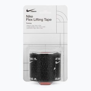 Kohéziós rugalmas kötés Nike Strenght Flex Lifting Tape black/white (Strenght Flex Lifting Tape ZTL1-JS10) kép