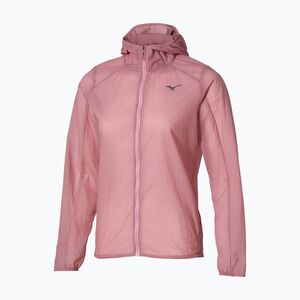 Női futókabát Mizuno Tech Light Hooded Jacket rose elegance (Tech Light Hooded J2GED20065) kép