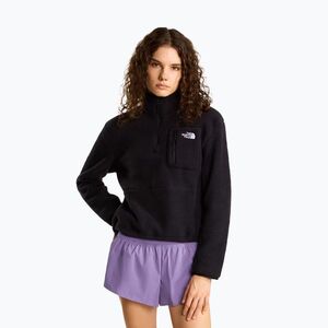 Női polár pulóver The North Face Yumiori 1/4 Zip tnf blk/tnf blk (Yumiori 1/4 Zip NF0A8E89KX71) kép