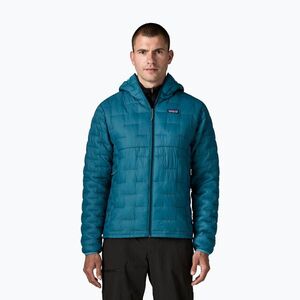 Férfi bélelt kabát Patagonia Micro Puff Hoody glacial blue (Micro Puff Hoody 84031) kép