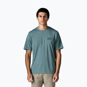 Férfi póló Patagonia Cap Cool Daily Cloud Crag blue sage - light blue sage x-dye (Cap Cool Daily Cloud Crag 45477) kép