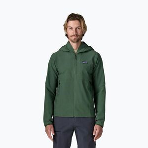 Férfi softshell dzseki Patagonia R1 TechFace Hoody canopy green (R1 TechFace Hoody 83579) kép
