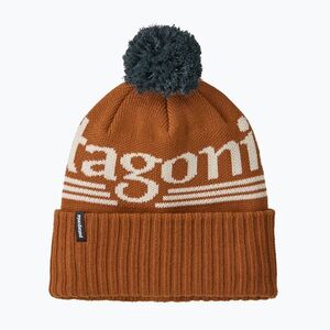 Téli sapka Patagonia Powder Town hut tripper logo: cinnamon brown (Powder Town 29187) kép