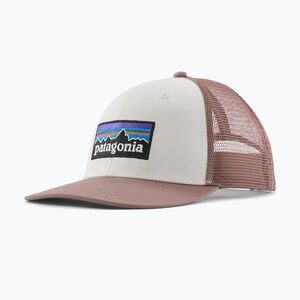 Ellenzős sapka Patagonia P-6 Logo Trucker Hat birch white (P-6 Logo Trucker 38289) kép