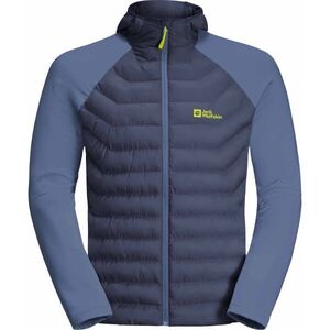 Jack Wolfskin ROUTEBURN PRO HYBRID M Férfi bélelt dzseki, sötétkék, méret kép