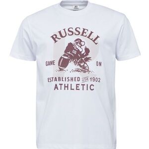 Russell Athletic T-SHIRT Férfi póló, fehér, méret kép
