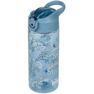 BAAGL DINO 500 ML Tritán kulacs szívószállal, kék, méret 500 ML kép
