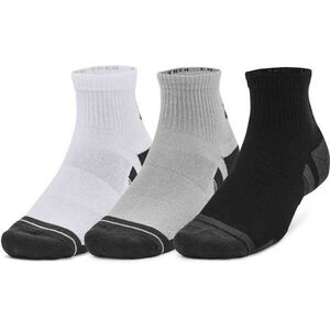 Under Armour PERFORMANCE TECH 3PK QTR Uniszex zokni, mix, méret L kép