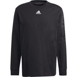 adidas BL PUFF LS T Férfi felső, fekete, méret XXL kép