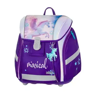 Oxybag BUTTERFLY 2 Iskolai hátizsák, lila, méret kép