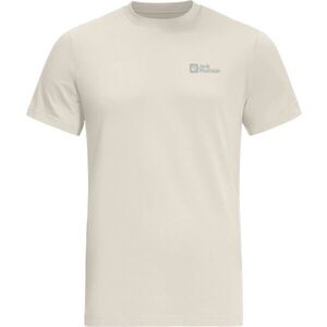 Jack Wolfskin ESSENTIAL T M Férfi póló, fehér, méret XXL kép