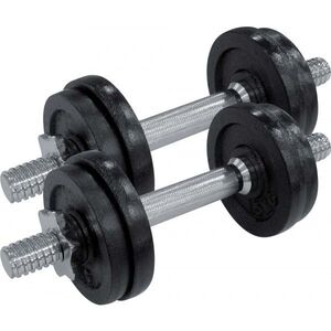 Fitforce ADBB 2x 7, 5 kg Egykezes súlyzó, ezüst, méret 7, 5 KG kép