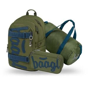 BAAGL 3 SET SKATE INDIGO Iskolai szett, zöld, méret kép