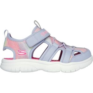Skechers FLEX SPLASH - DAYLIGHT SHIMMER Lány szandál, világoskék, méret kép