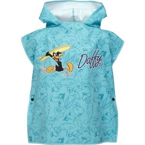 Warner Bros DAFFY PONCHO S Gyerek poncsó gyorsan száradó anyagból, világoskék, méret kép