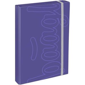 BAAGL JUMBO POLYGON Füzettartó box A4, lila, méret kép