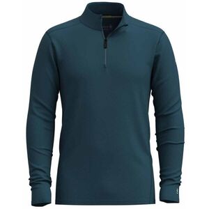 Smartwool CLASSIC A-S MERINO BL 1/4 ZIP Férfi aláöltözet, sötétkék, méret kép