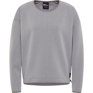 Jack Wolfskin WANDEREST PULLOVER W Női pulóver, szürke, méret kép
