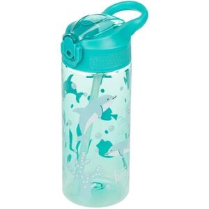 BAAGL DELFIN 500 ML Tritán kulacs szívószállal, türkiz, méret 500 ML kép