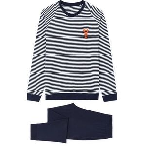 CELIO XJIPYHOM Férfi pizsama, sötétkék, méret kép