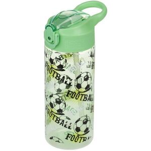 BAAGL FOTBAL 500 ML Tritán kulacs szívószállal, zöld, méret 500 ML kép