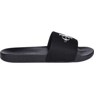Calvin Klein SLIDE MONOGRAM CV Férfi papucs, fekete, méret kép