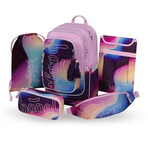 BAAGL 3 SET CUBIC SWEET Iskolai szett, mix, méret kép