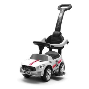 BABY MIX RACER Bébitaxi tolókarral, fehér, méret kép