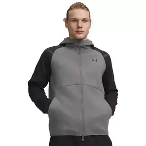 Under Armour UNSTOPPABLE FLEECE Férfi pulóver, szürke, méret kép